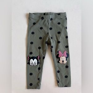 Mickey and Minnie polka dot leggings, 18 month. Adorable fit!